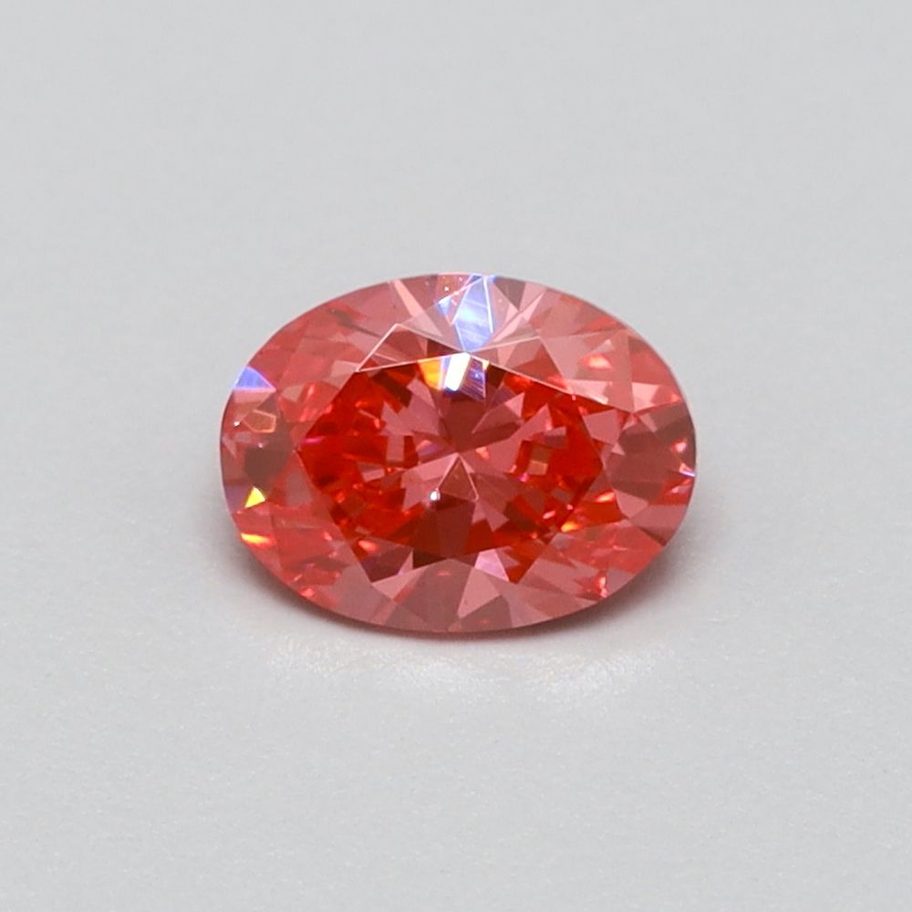 0.18 CT Fancy Vivid Pink OVAL