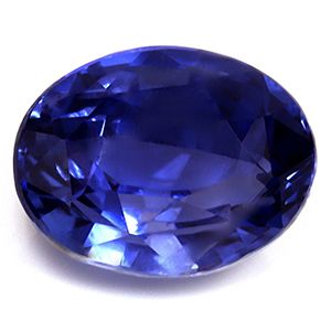 Szafir 1,56 ct, niebieski, szlif owalny
