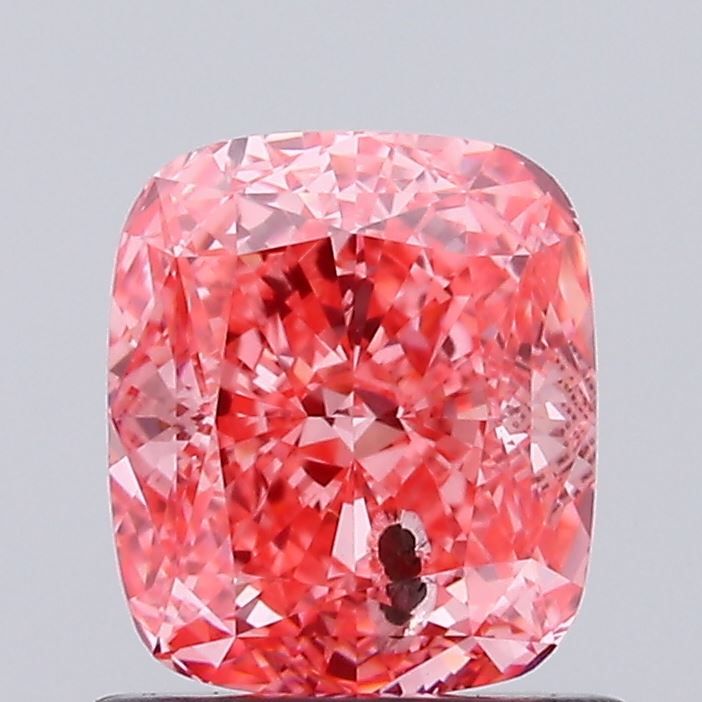 1.13 CT Fancy Vivid Pink CUSHION BRILLIANT