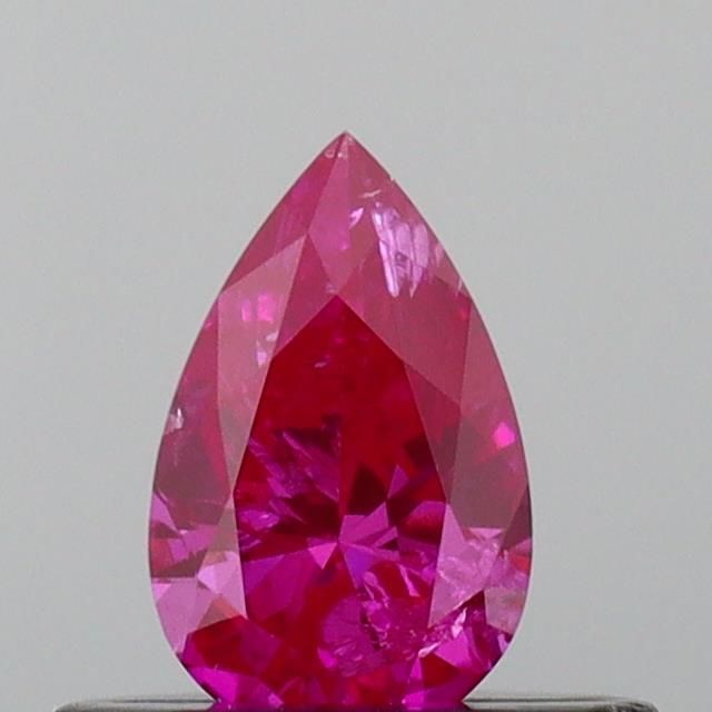0.33 CT Fancy Deep Pink PEAR