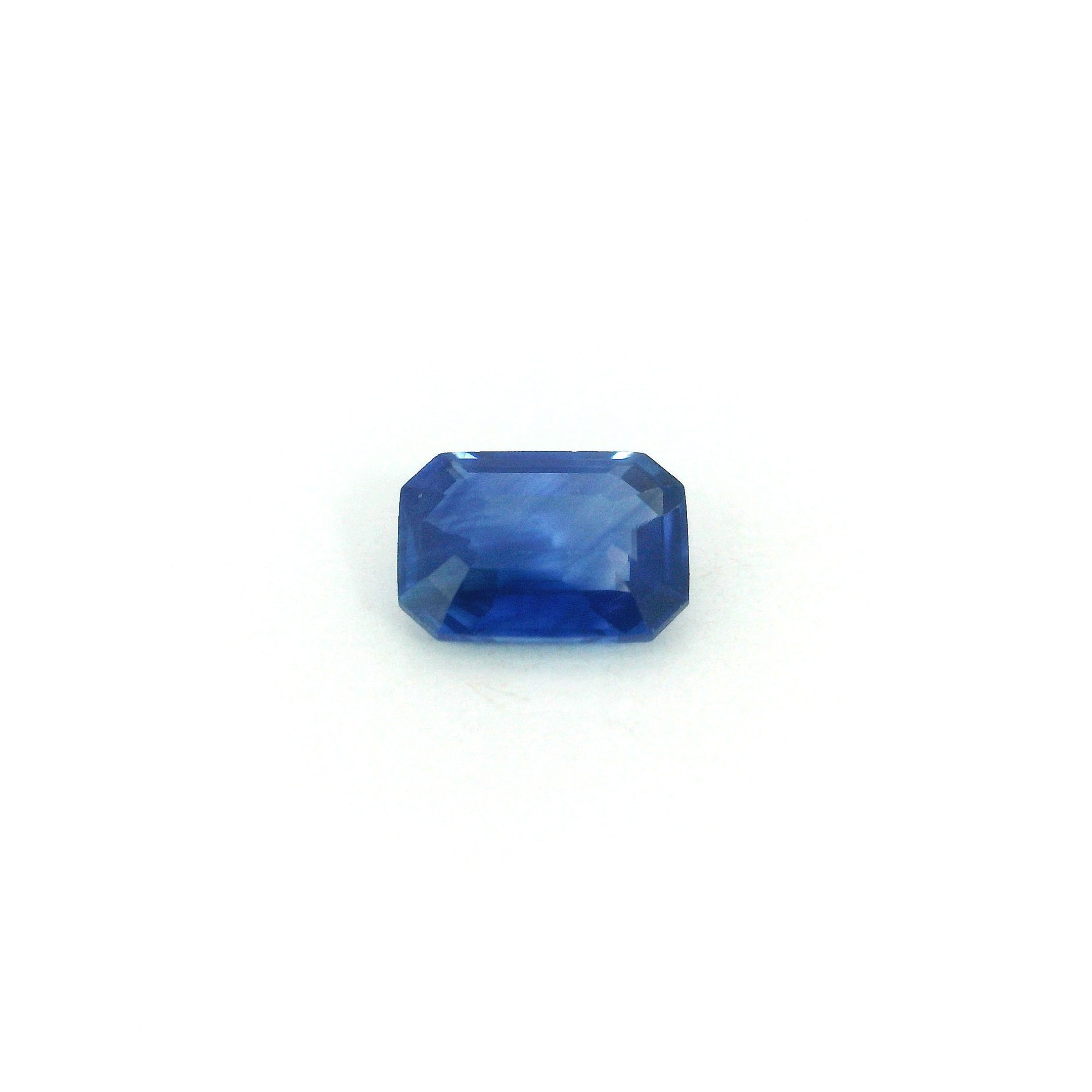 Szafir 1,09 ct, niebieski, szlif ośmiokątny