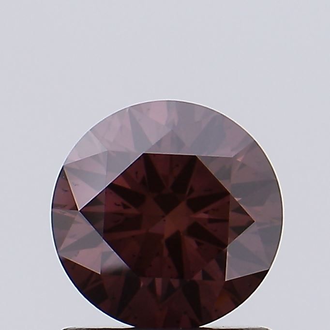 0.92 CT Fancy Deep Purple Pink ROUND