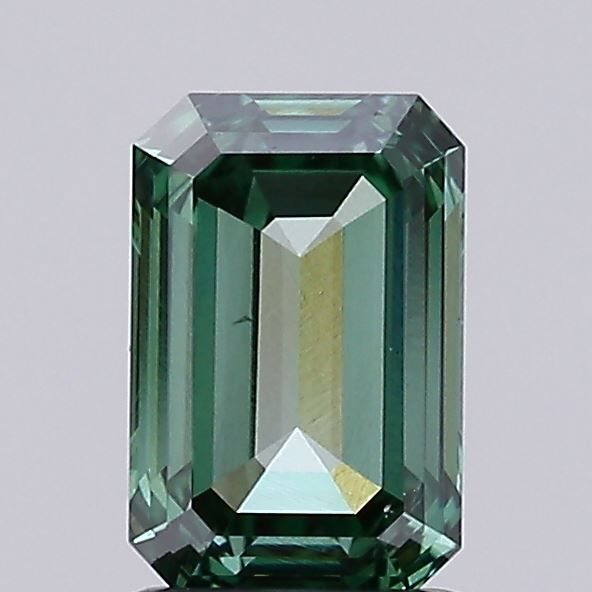 1.01 CT Fancy Vivid Green EMERALD