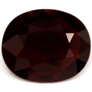 Rubin 1,15 ct, czerwony, szlif owalny