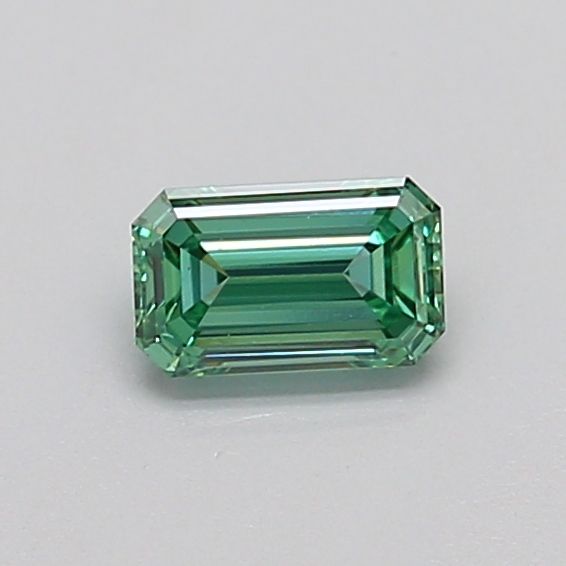 0.33 CT Fancy Vivid Green EMERALD