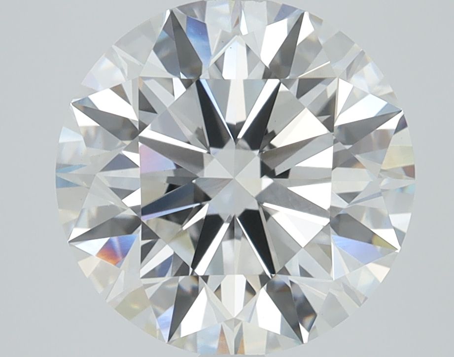 ROUND 3.37ct F VVS2 ID EX EX NON