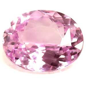 Szafir 1,75 ct, różowy, szlif owalny