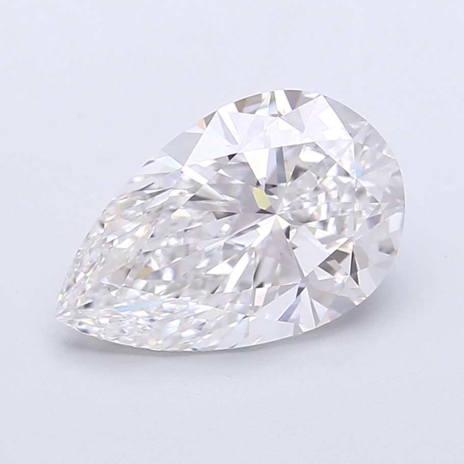 3.09-Carat Pear Shape Diamond