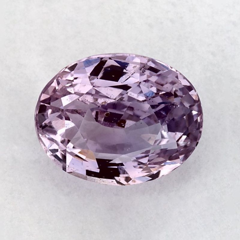 Szafir 5,02 ct, różowy, szlif owalny