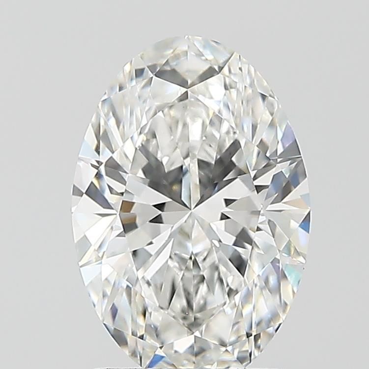 Diamant Ovale 1.58 ct - Couleur E - Pureté VVS2
