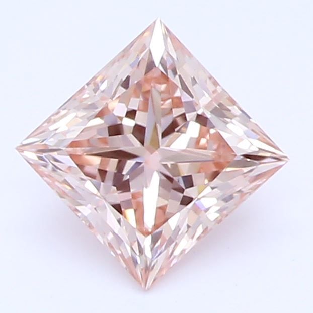 0.51 CT Fancy Orangey Pink PRINCESS