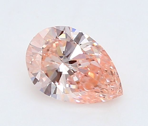 0.27 CT Fancy Intense Pink PEAR