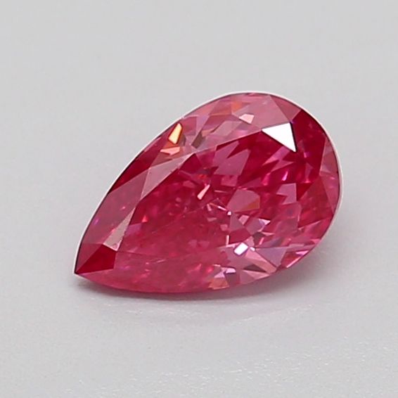 0.53 CT Fancy Vivid Purple PEAR