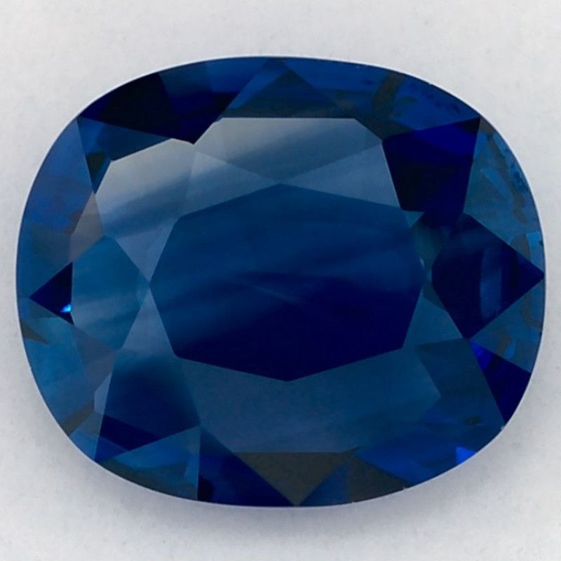Szafir 1,83 ct, niebieski, szlif cushion
