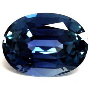 Szafir 1,72 ct, niebieski, szlif owalny