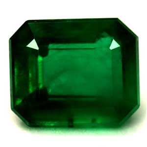 Szmaragd 1,21 ct, zielony, szlif szmaragdowy