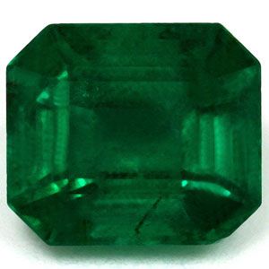 Szmaragd 1,63 ct, zielony, szlif szmaragdowy