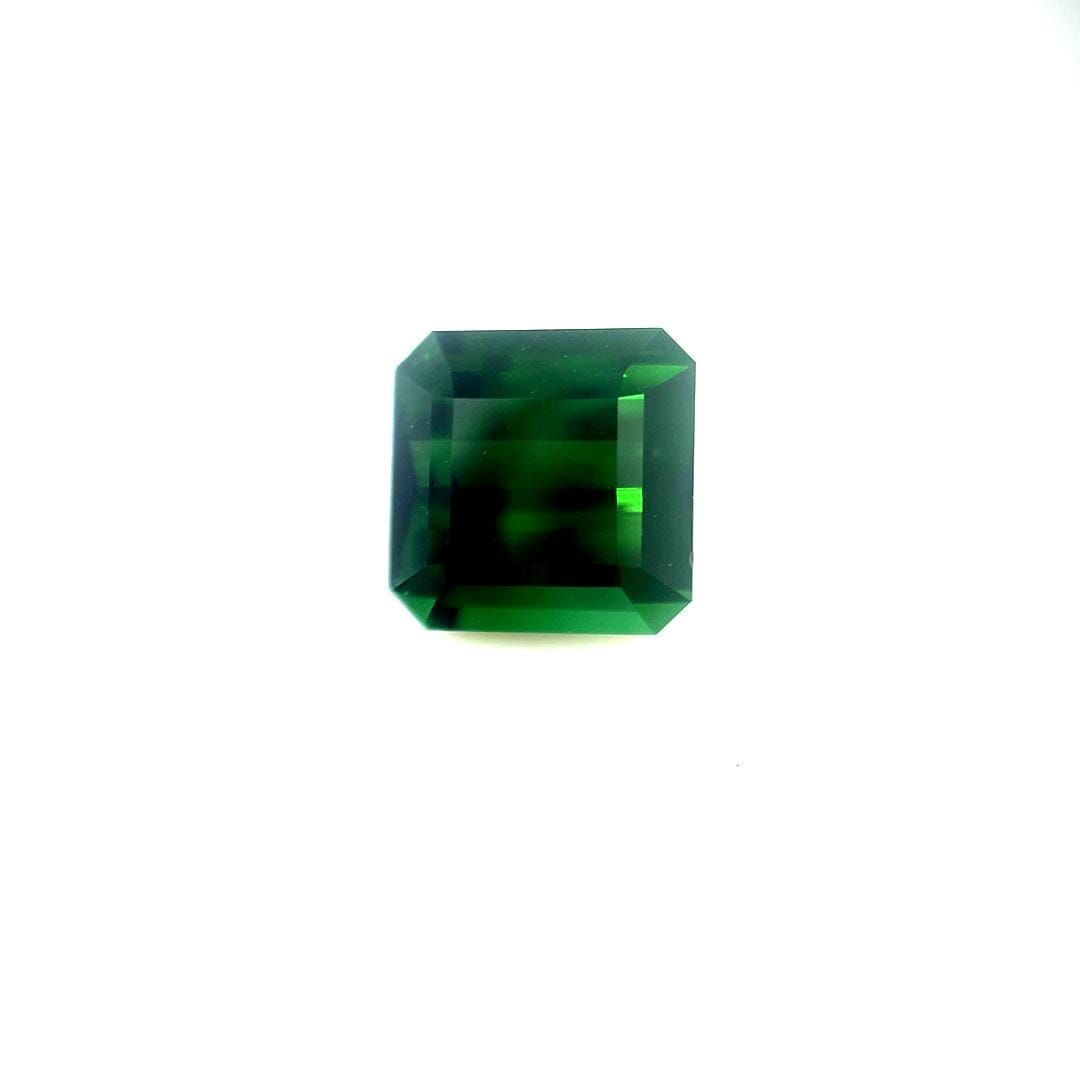Turmalin 4,21 ct, zielony, szlif szmaragdowy