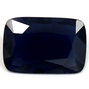 Szafir 9,21 ct, niebieski, szlif cushion