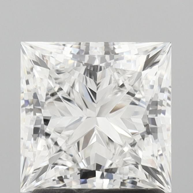 1.52 Carat E VVS2 Princess Lab Diamond