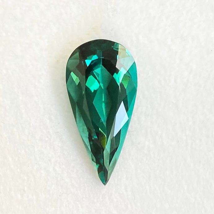 TOURMALINE FACETED 5.31ct BLUE Blue EC BRAZIL HEATED