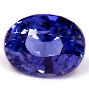 SAPPHIRE FACETED 0.6ct BLUE Vivid Blue EC SRILANKA NONE