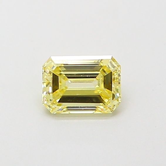 0.33 CT Fancy Yellow EMERALD