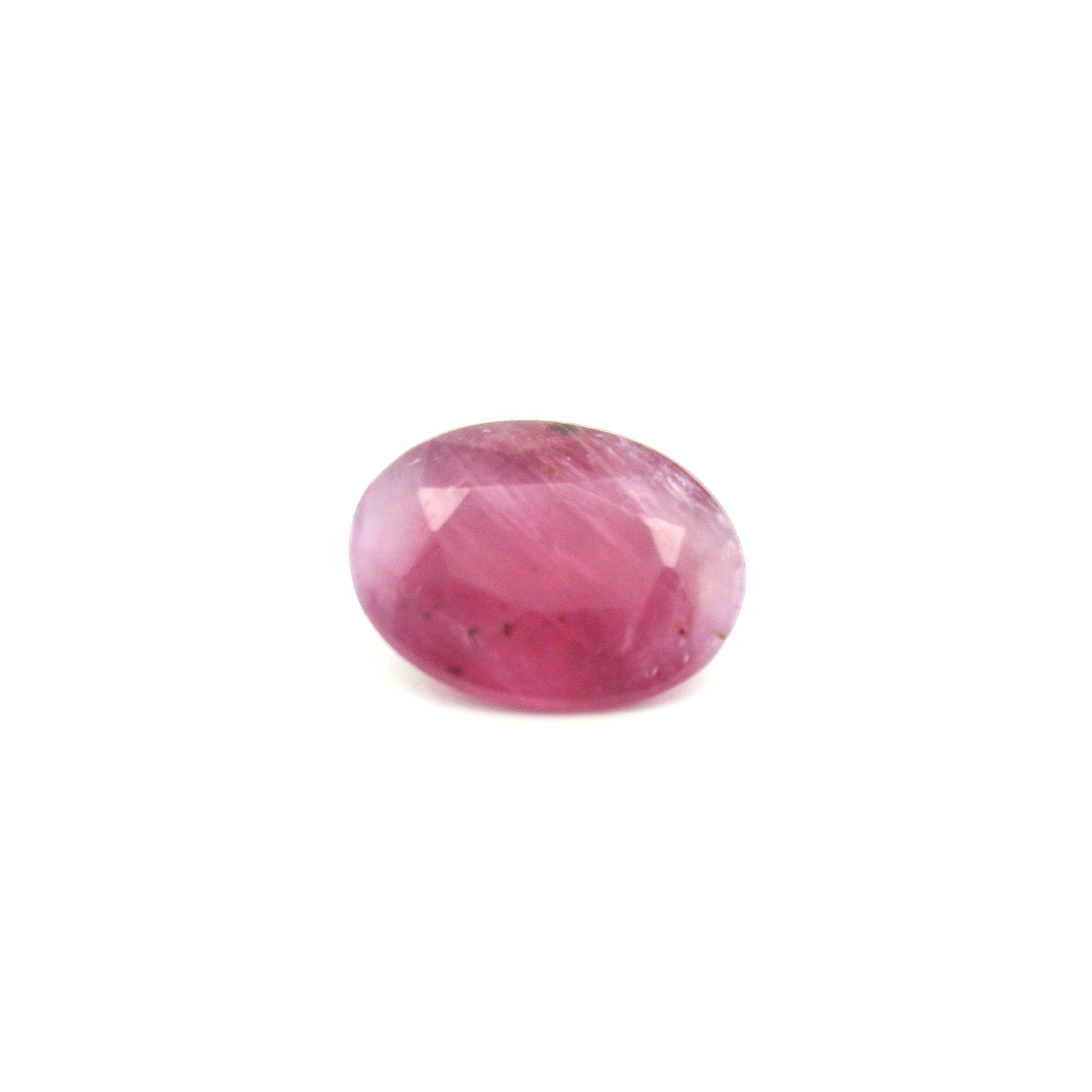 Rubin 1,76 ct, czerwony, szlif owalny