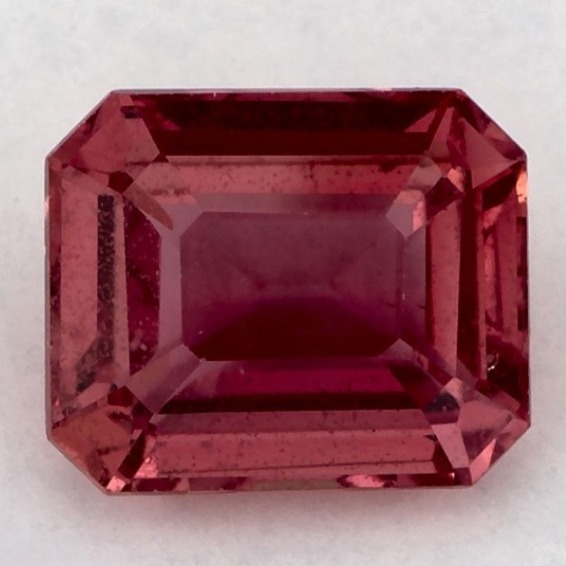 Szafir 1,26 ct, różowy, szlif ośmiokątny