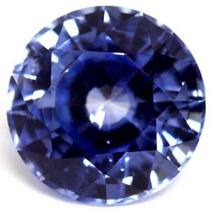 SAPPHIRE FACETED 1.14ct BLUE Medium Blue EC SRILANKA HEATED