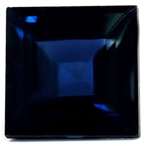 SAPPHIRE FACETED 1.07ct BLUE Deep Blue EC MADAGASCAR NONE