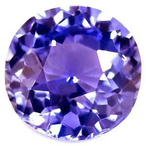 Szafir 1,05 ct, niebieski, szlif okrągły