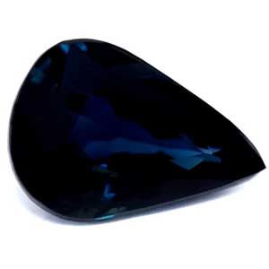 SAPPHIRE FACETED 0.67ct BLUE Deep Blue EC MADAGASCAR NONE