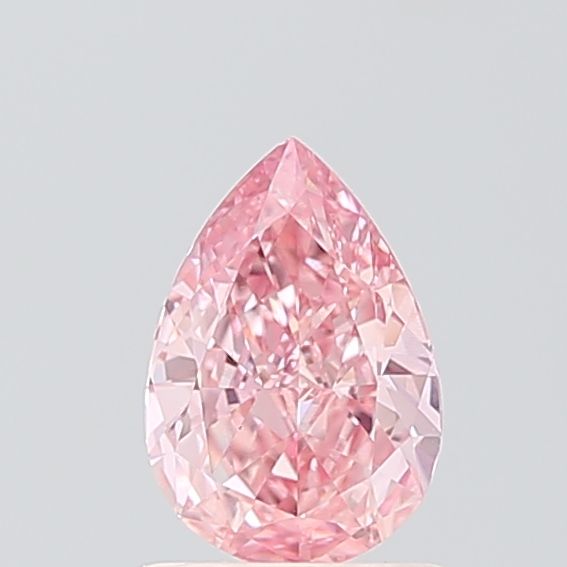 0.78 CT Fancy Vivid Pink PEAR