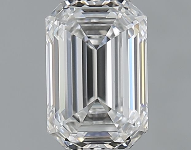 Diamant Émeraude 0.90 ct - Couleur F - Pureté VVS2