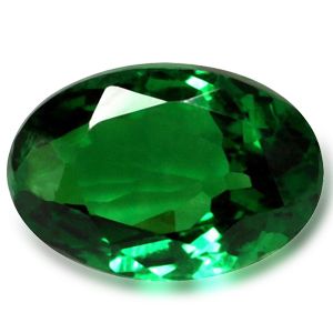 GARNET FACETED 1.06ct GREEN Intense Green EC REST_OF_AFRICA NONE