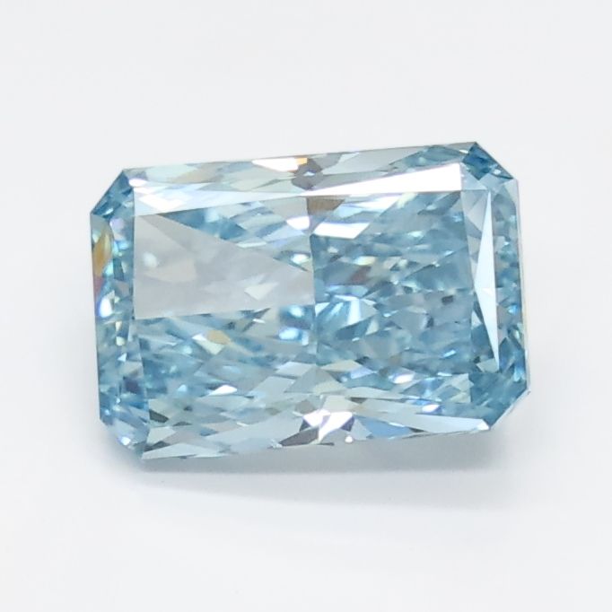 1.27 CT Fancy Vivid Blue RADIANT
