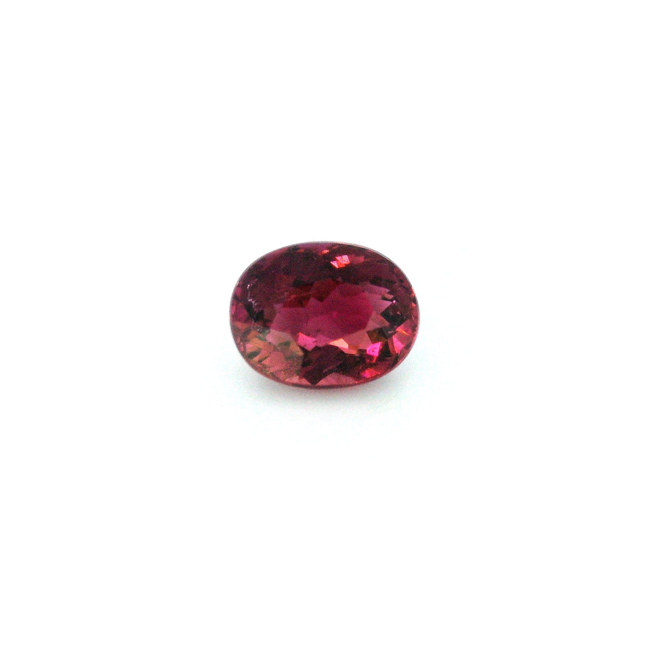 Turmalin 1,33 ct, różowy, szlif owalny