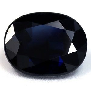Szafir 2,98 ct, niebieski, szlif owalny