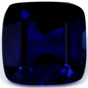 Szafir 3,04 ct, niebieski, szlif cushion