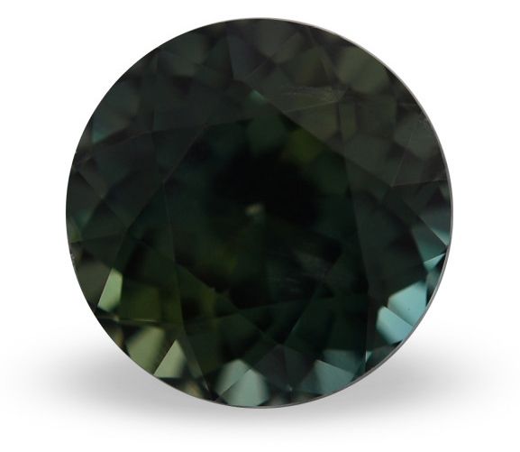 SAPPHIRE FACETED 1.22ct GREEN Green EC MADAGASCAR NONE