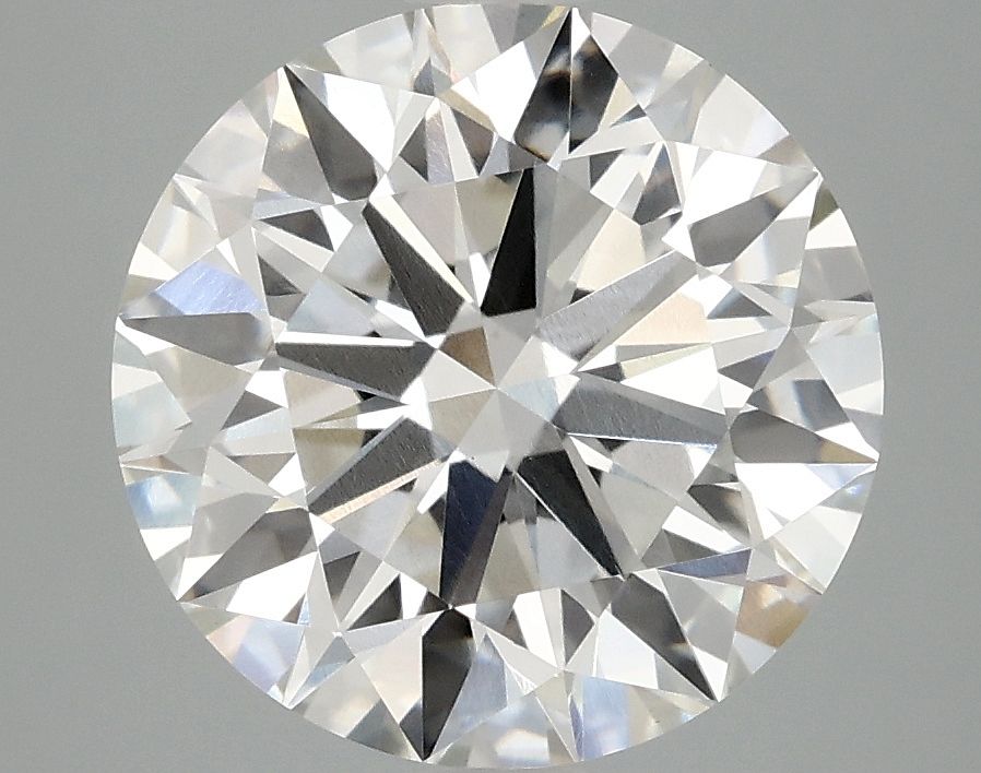 Diamant Rond 4.07 ct - Couleur F - Pureté VS1