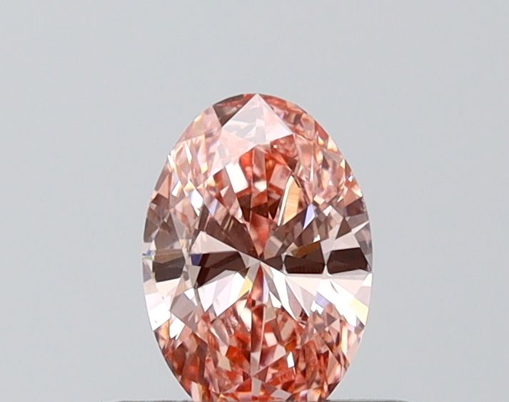 0.56 CT Fancy Vivid Pink OVAL