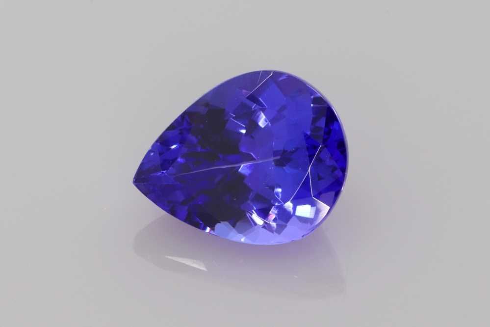 TANZANITE FACETED 1.78ct BLUE Vivid BLUE SI TANZANIA HEATED