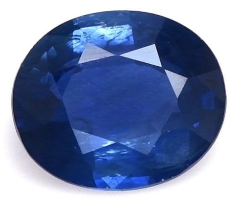SAPPHIRE FACETED 0.77ct BLUE Blue EC THAILAND HEATED