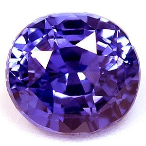 Szafir 1,04 ct, niebieski, szlif owalny