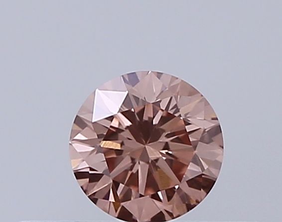0.15 CT Fancy Vivid Brown ROUND