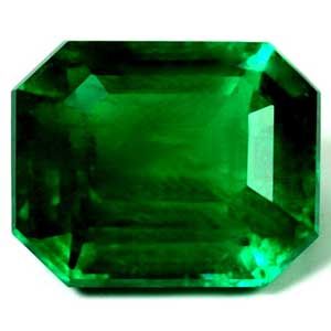Szmaragd 1,51 ct, zielony, szlif szmaragdowy