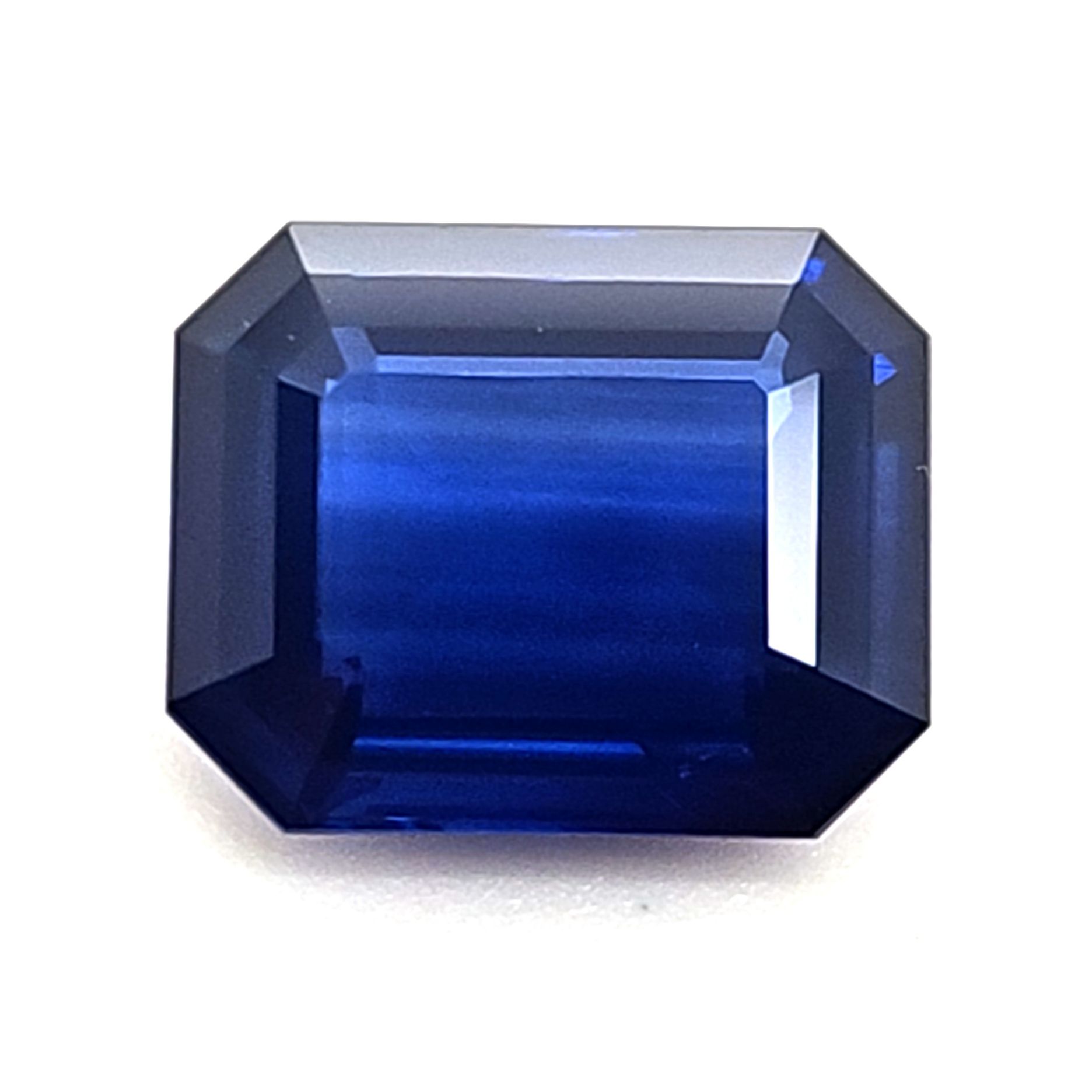 SAPPHIRE FACETED 5.9ct BLUE Blue EC SRILANKA HEATED