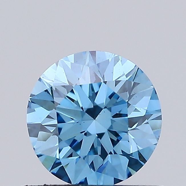 0.7 CT Fancy Vivid Blue ROUND